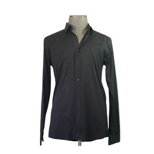 HUGO BOSS Button Front Long Sleeve Slim Fit Men’s Cotton Dress Shirt